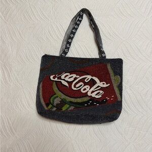 Vintage Coca Cola 70-80’s Women’s Beaded Shoulder Bag